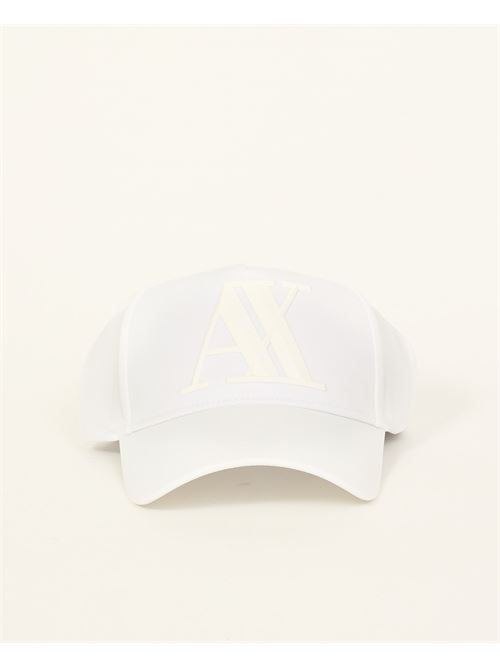 AX twill hat with visor and maxi logo ARMANI EXCHANGE | 954079-CC51800010